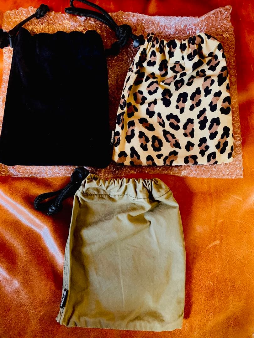 巾着 WAKOMARIA ワコマリア シープ レオパード ミリタリー - メルカリ