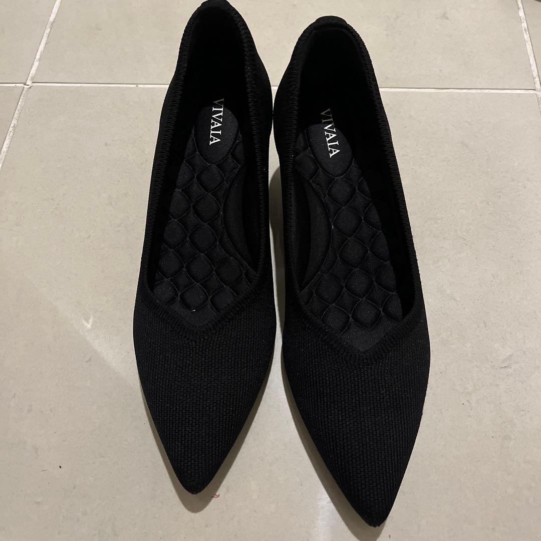 値下げ！VIVAIA Scarlett ポインテッドトゥ ブラック 37.5