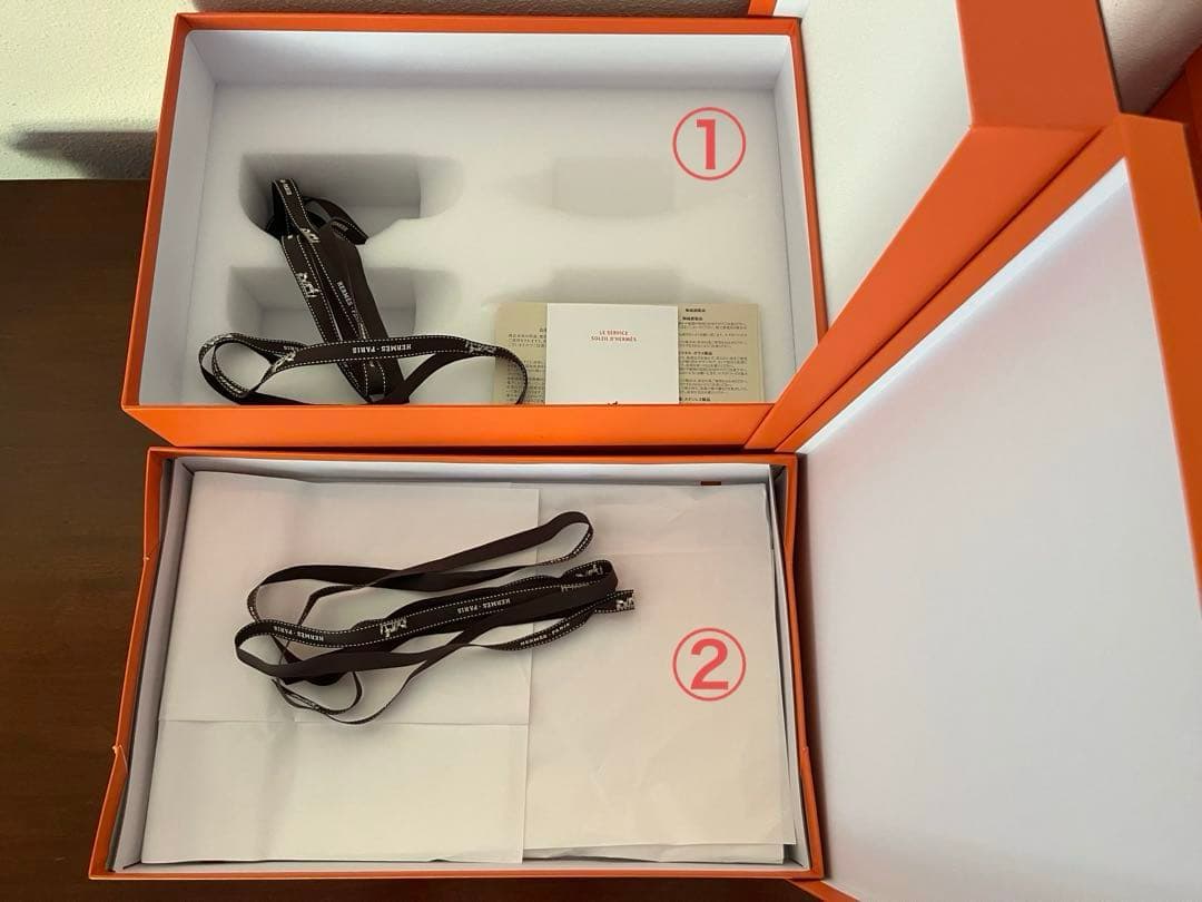 HERMES エルメス 空箱 大・中・小12点 / 紙袋 中5点小5点