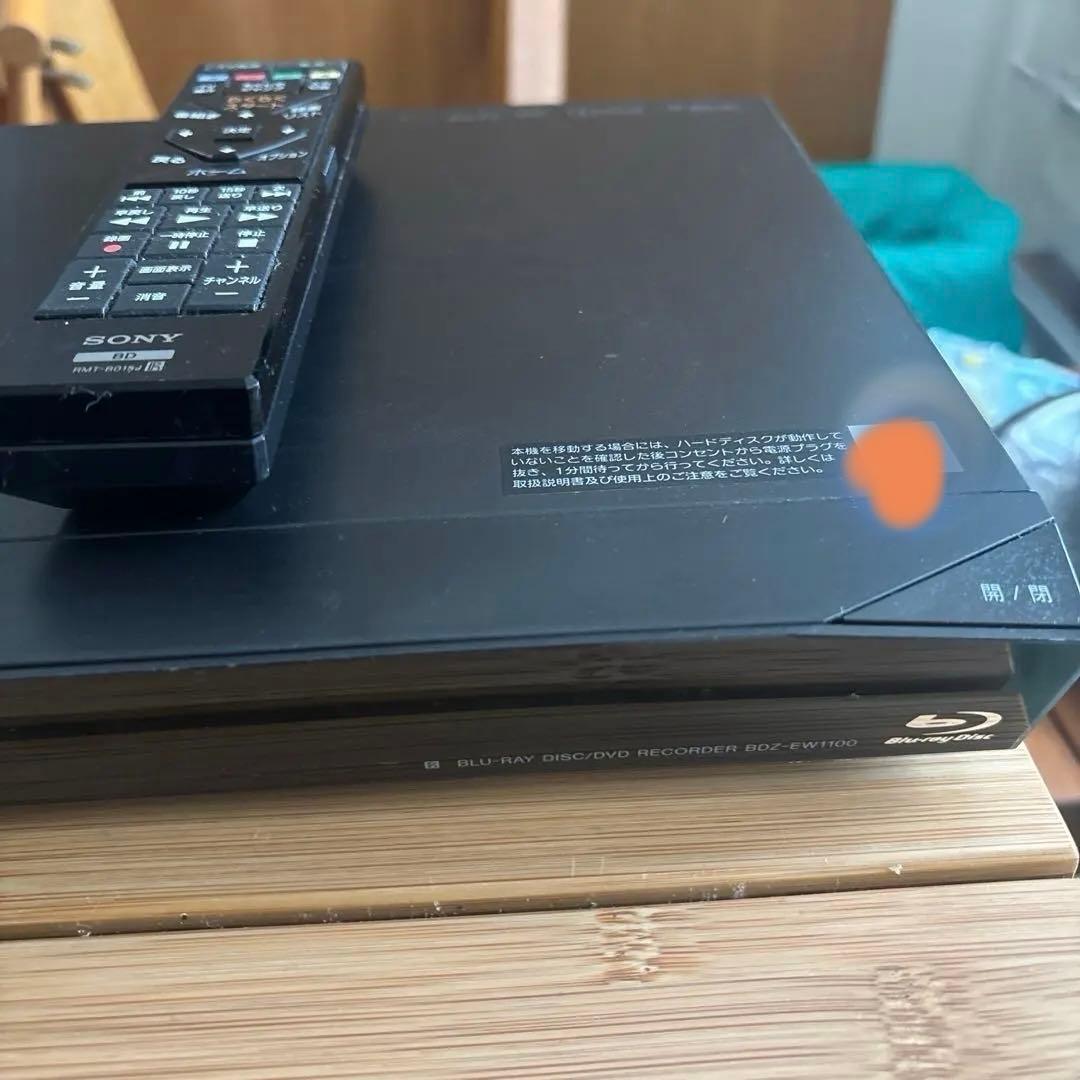 SONY ブルーレイレコーダー ソニー BDZ-EW1100 - メルカリ