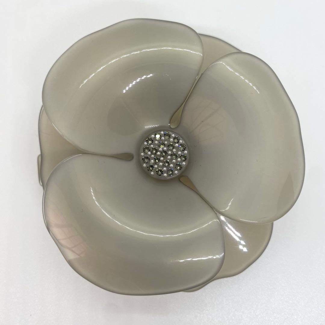 アレクサンドルドゥパリ　バレッタ　カメリア　美品　Lサイズ　レア カメリアバレッタ（その他）｜ALEXANDRE DE PARIS（アレクサンドル