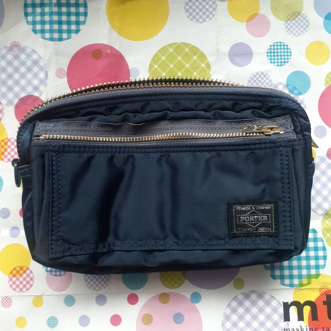 PORTER / PX TANKER UTILITY POUCH アイアンブルー - メルカリ