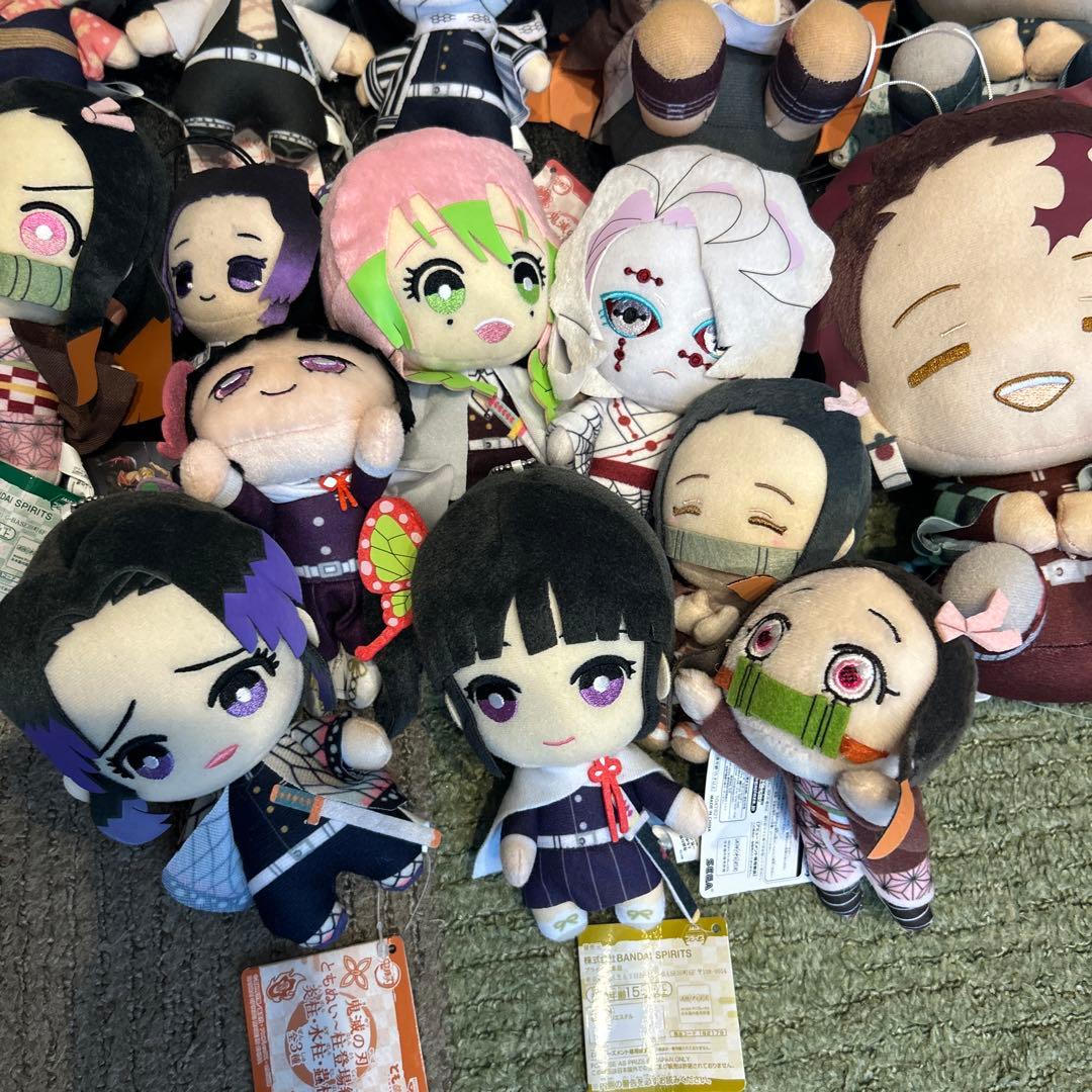 全てタグ付き 鬼滅の刃 ぬいぐるみまとめ売り ともぬい ぽふっと