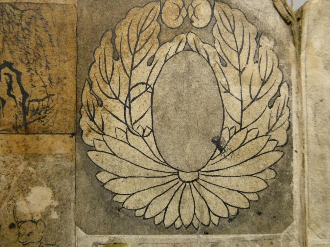 江戸時代 金工師による刀装具下絵帳 ◇武具意匠の貴重資料 鍔・縁頭