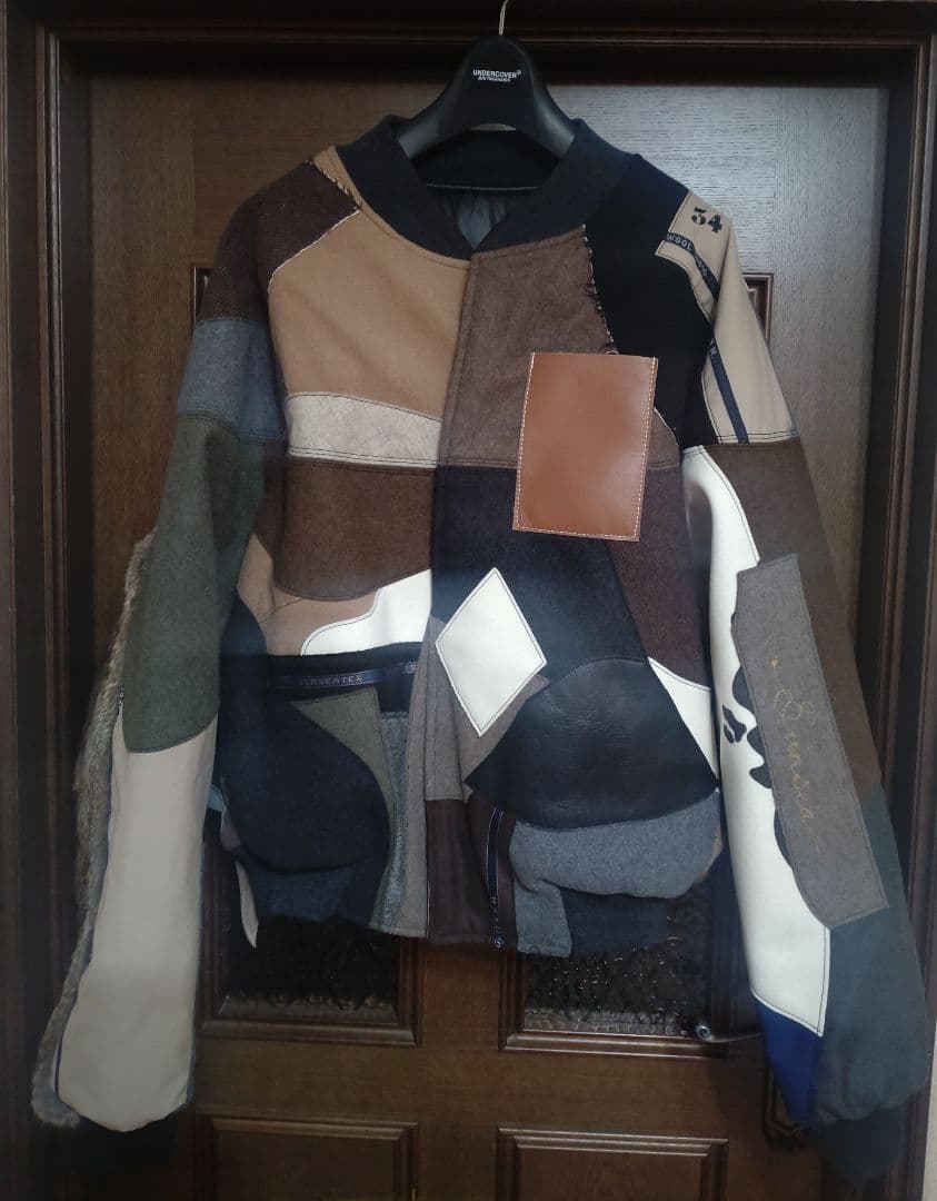 M*0様 SUNSEA　23AW Mix-up Derby Blouson M*0様 SUNSEA 23AW Mix-up Derby Blouson - メルカリ