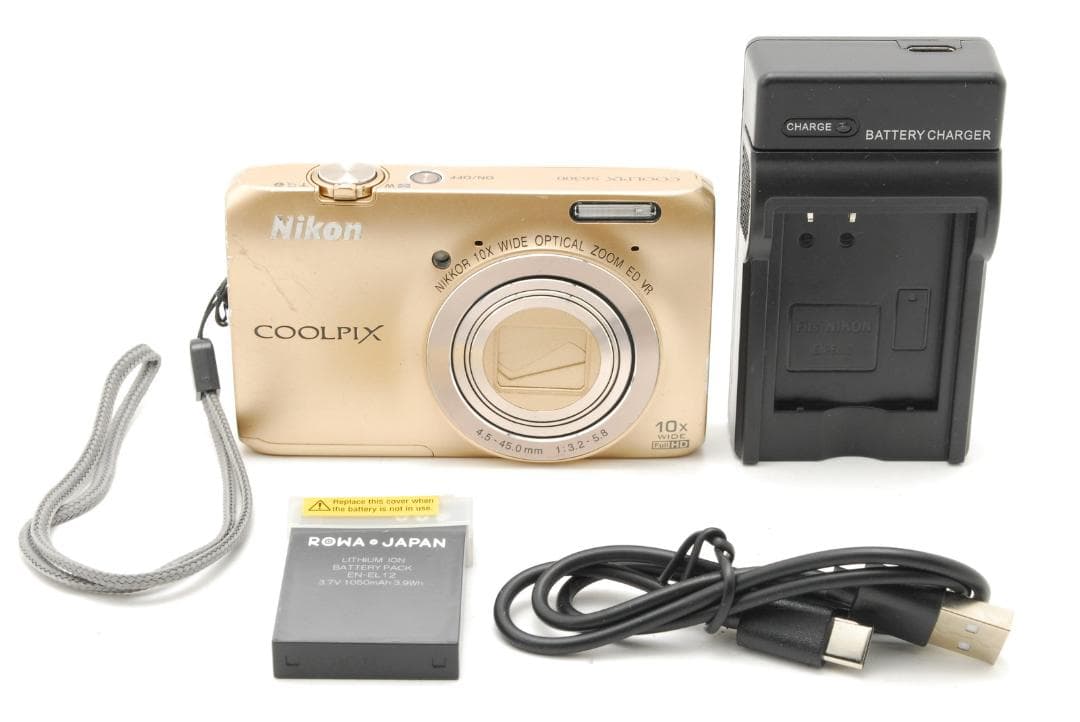 Nikon COOLPIX s6300 ゴールド 10倍ズーム 動作確認済み ニコン COOLPIX S6300 価格比較 - 価格.com