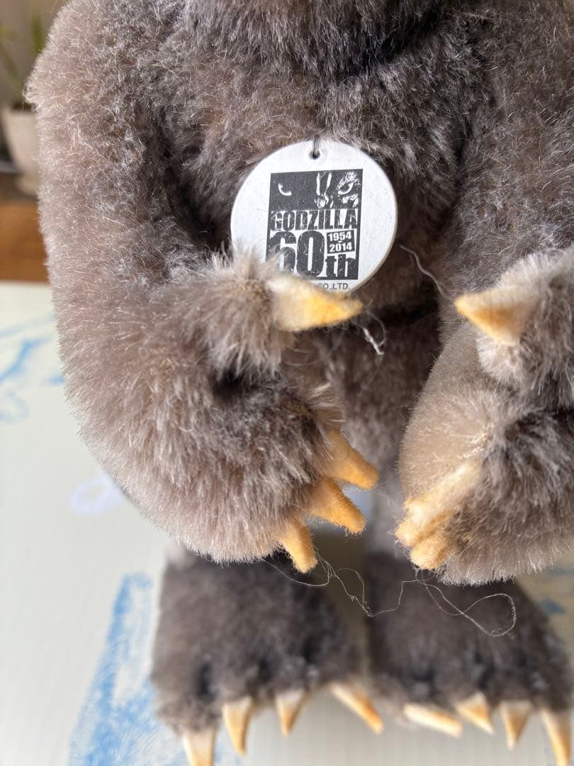 シュタイフ ゴジラ 1954体限定 60周年記念 ぬいぐるみ - メルカリ