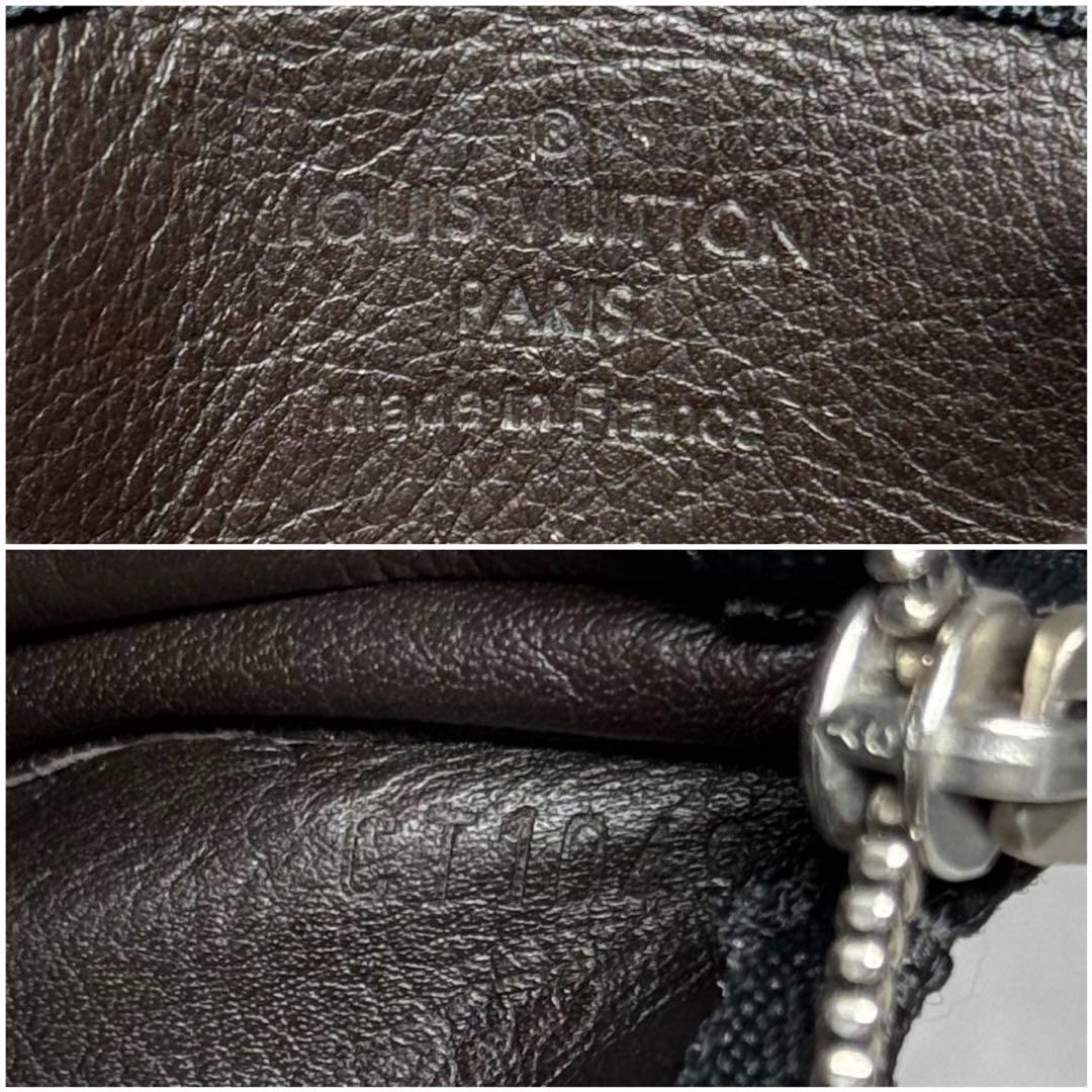 新品同様 激レア ルイヴィトン ダミエジェアン ノワール ポシェット