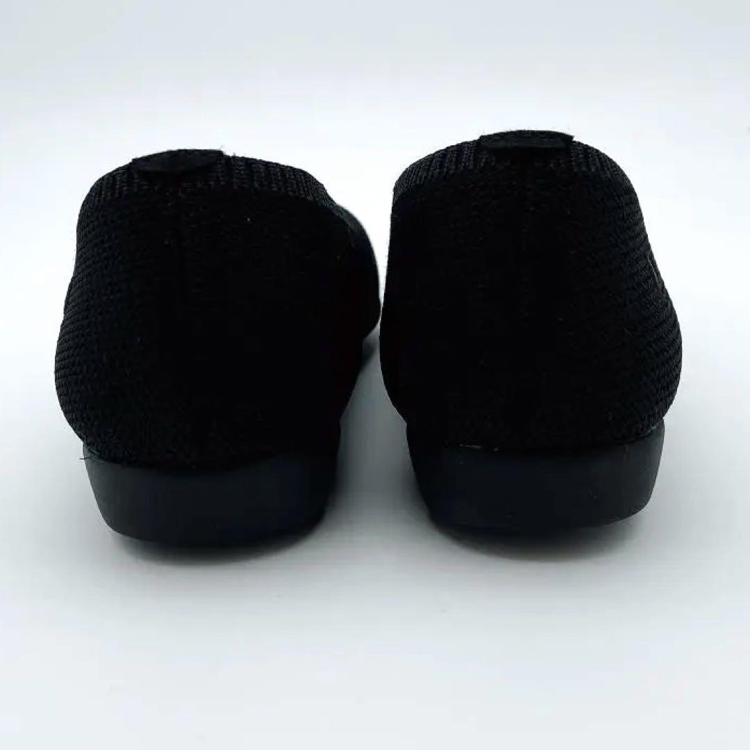 ビバイア VIVAIA ニットパンプス ポインテッドトゥ 黒 23㎝ - メルカリ