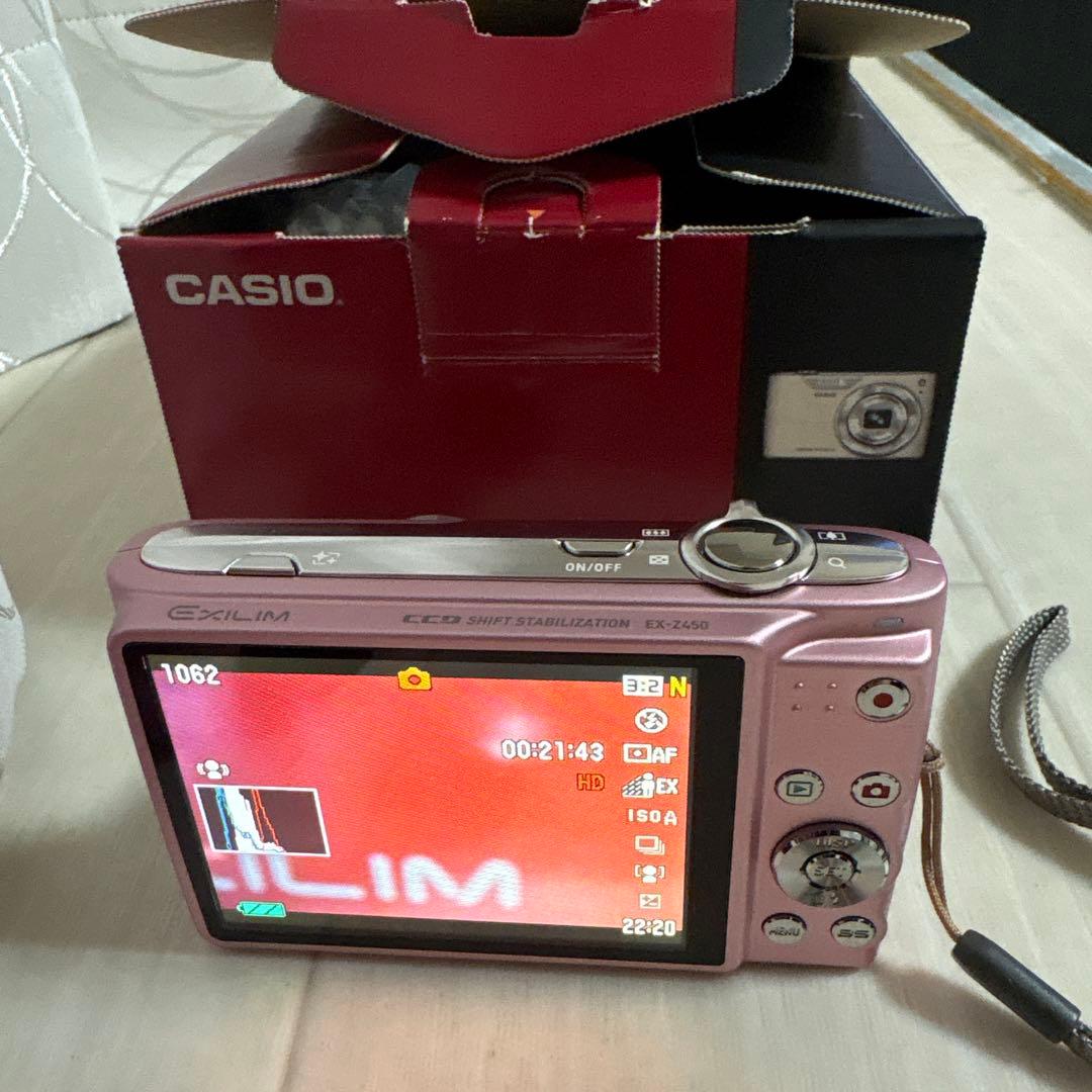 CASIO EXILIM EX-Z450 ピンク 12.1MP