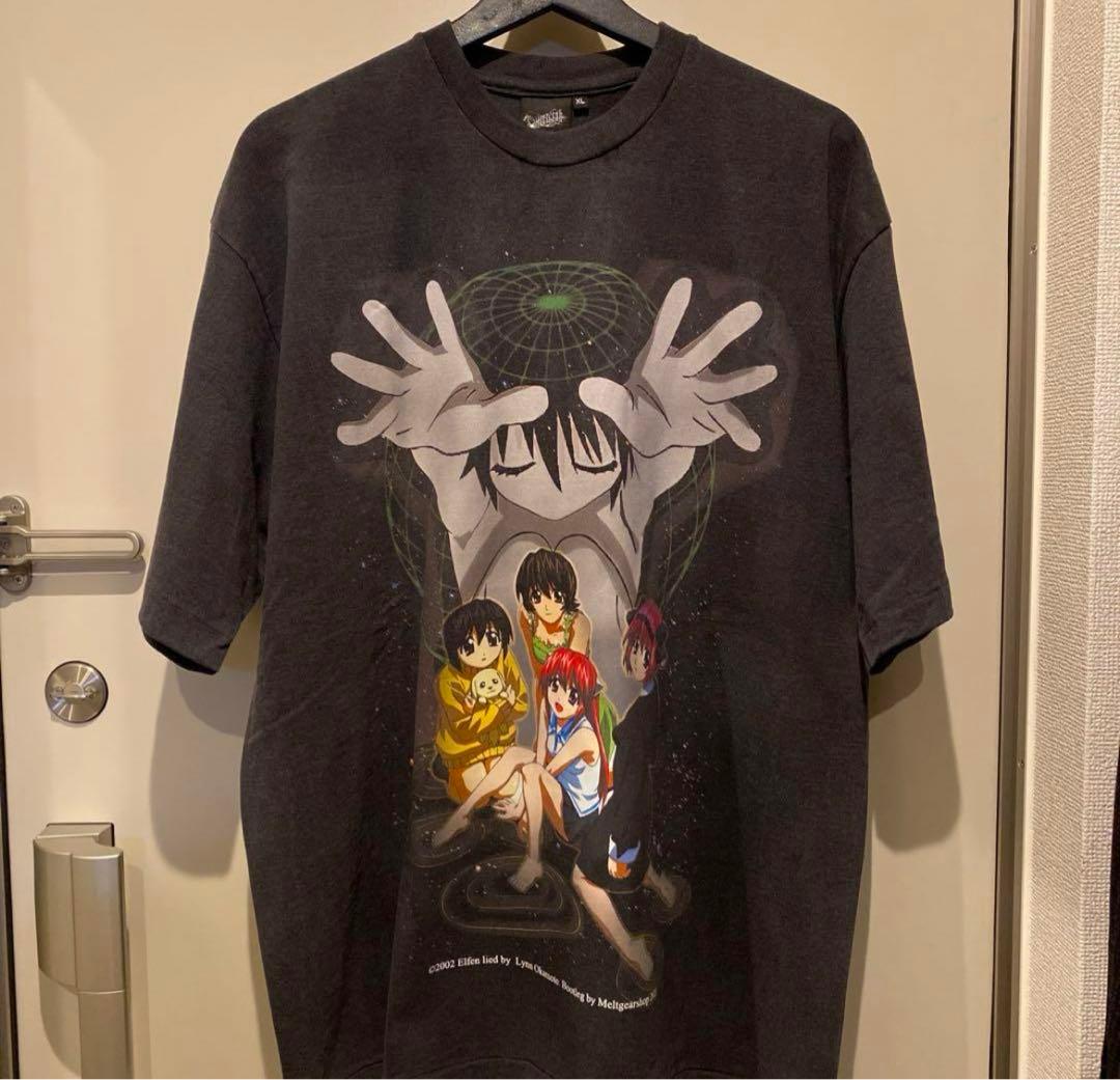 エルフェンリート Tシャツ XL アニメ 漫画 ヴィンテージ - メルカリ