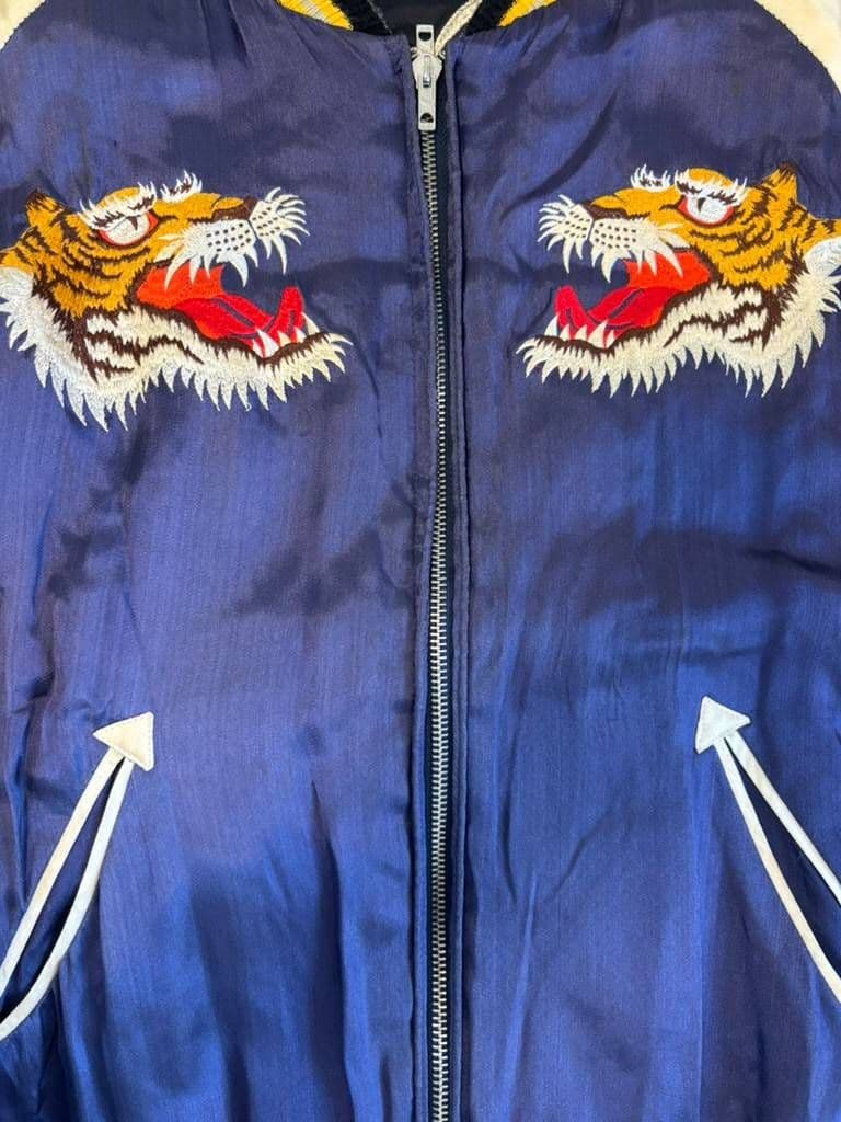 最高にカッコいい】REPAIR スカジャン 清正の虎退治／リバーシブル仕様