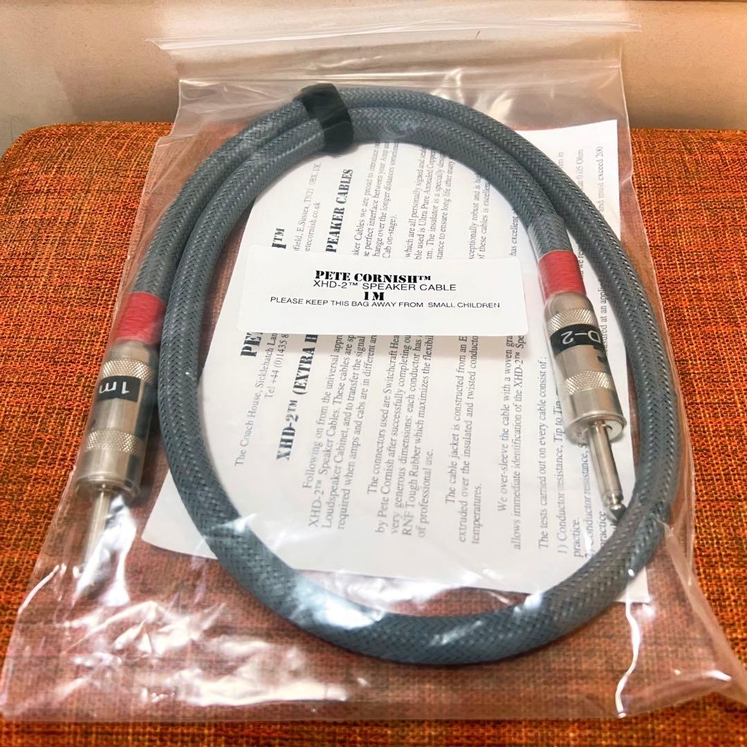 未使用・保管品】PETE CORNISH XHD-2 スピーカーケーブル 1M - メルカリ