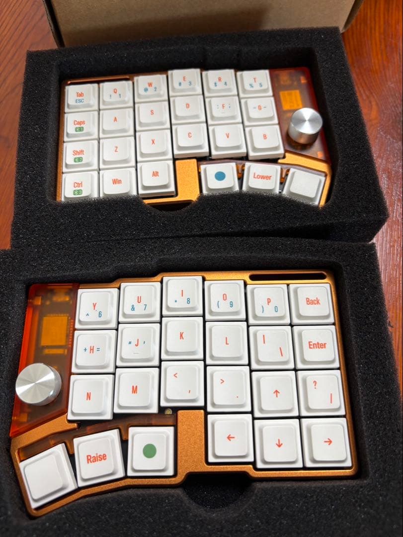 【ゆずぽんず様】専用Cornix LP 分割キーボード オレンジ Cornix LP 無線分割キーボード – JezailFunder Japan