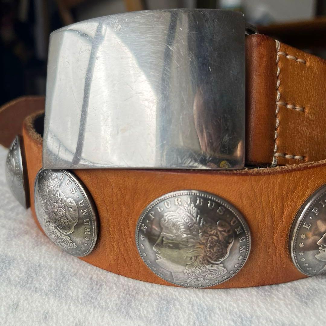 モルガンコンチョベルト 1921年製 13個 バックルシルバー925製セット