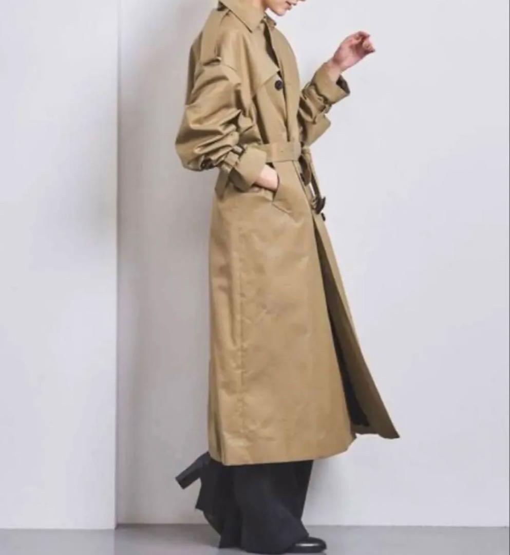 新品タグ付きHYKE TRENCHCOAT / BIGFITトレンチコートハイク - メルカリ