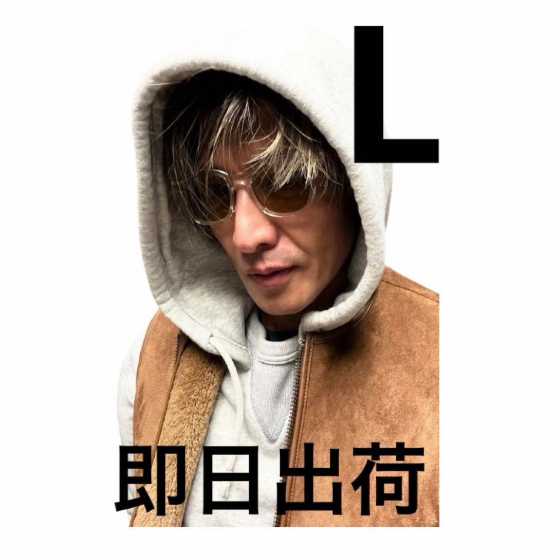 GDC VEGAN MOUTON VEST ブラウン 木村拓哉 - メルカリ