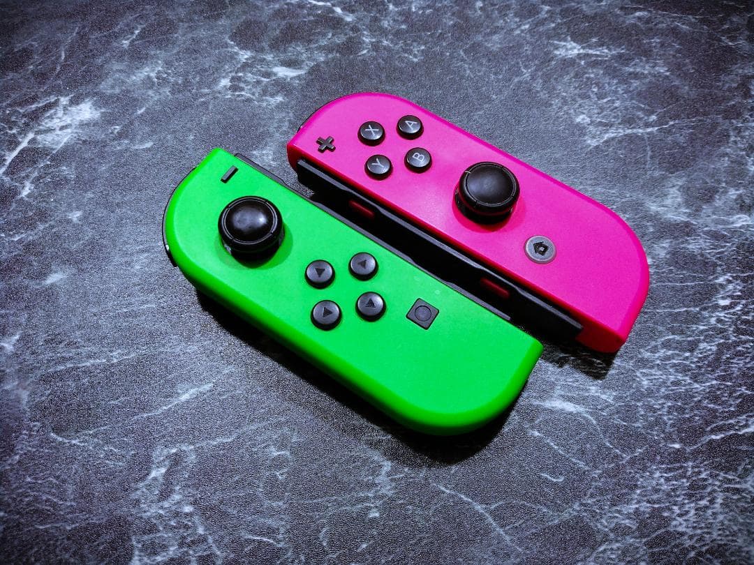 Nintendo Switch™ ジョイコン Joy-Con グリーン/ピンク - メルカリ