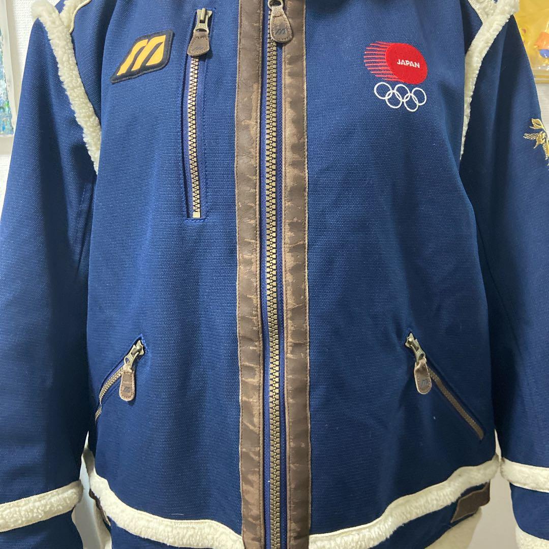 y*m様 長野オリンピックジャケット JAPAN ネイビー - メルカリ