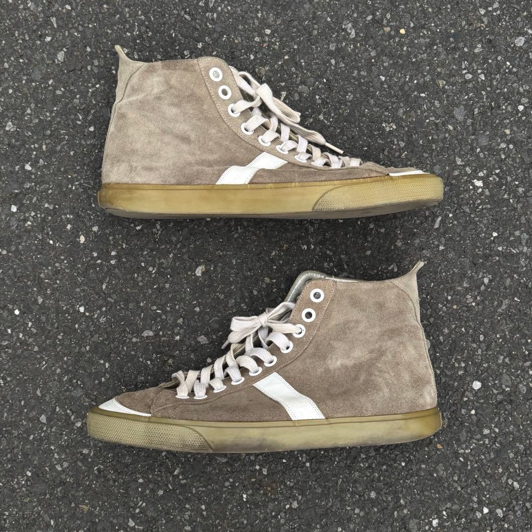 靴 Dior Homme by Hedi Slimane Suede Sneaker WEDEMPIECES - Dior Homme Hedi Slimane B01 Grey Suede Low Trainers