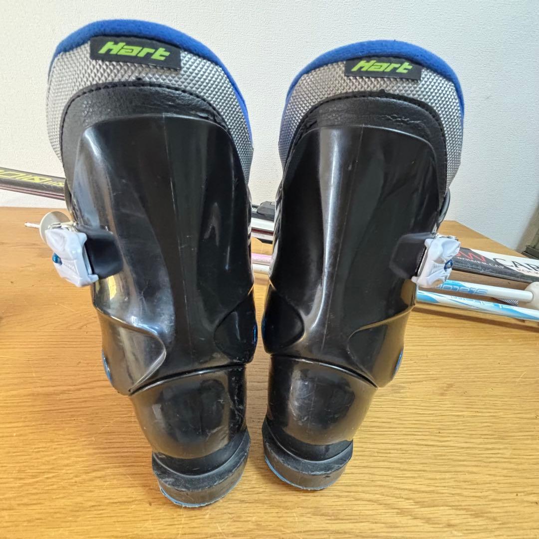 ジュニアスキーセット ストック付 110cm hart 20-20.5cm - メルカリ