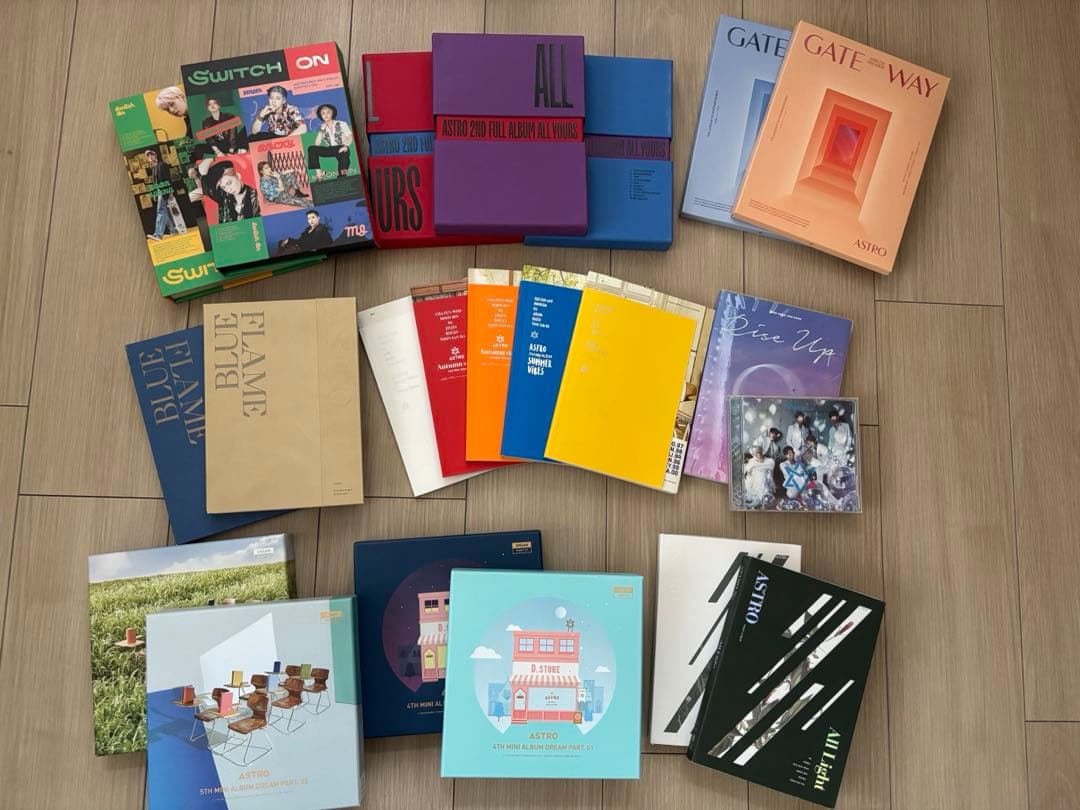 【お値下げ中！】ASTRO アルバム　まとめ売り 楽天市場】☆配送無料☆バージョン選択☆ASTRO 2nd Full Album ALL
