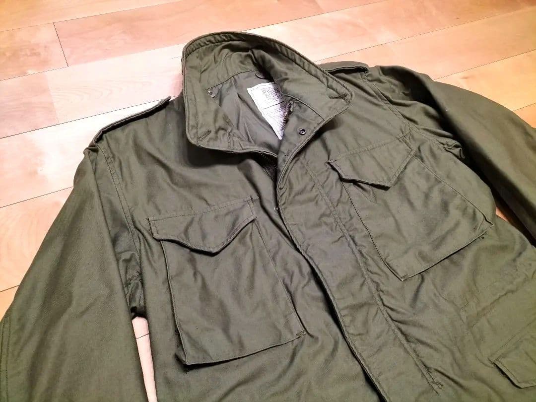 80s US ARMY M65 フィールドジャケット M-R ALPHA製官給品 - メルカリ