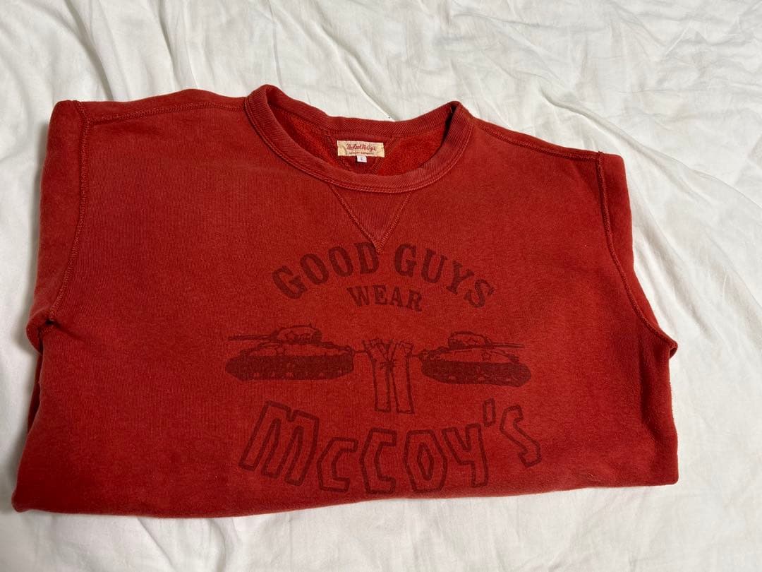 ニ*ー様 レア ヴィンテージ リアルマッコイズ スウェット 両V - メルカリ