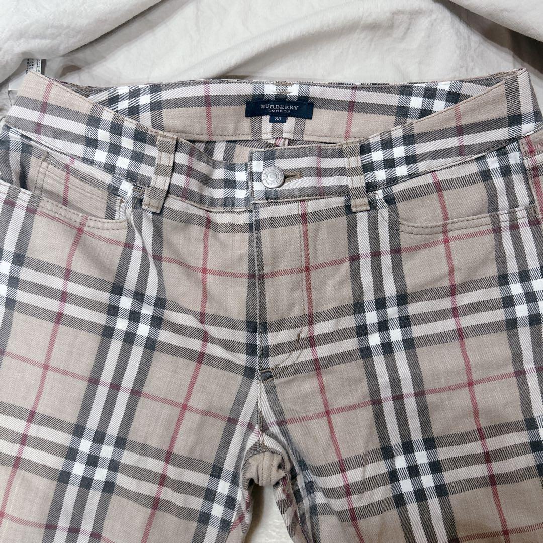 コーデ売り】 バーバリーロンドン シャツ パンツ ノバチェック M パイル