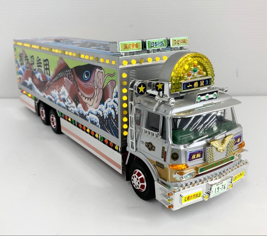 逹*行様 【M162】BANDAI 1/32 RC トラック野郎 望郷一番星 ラ - メルカリ