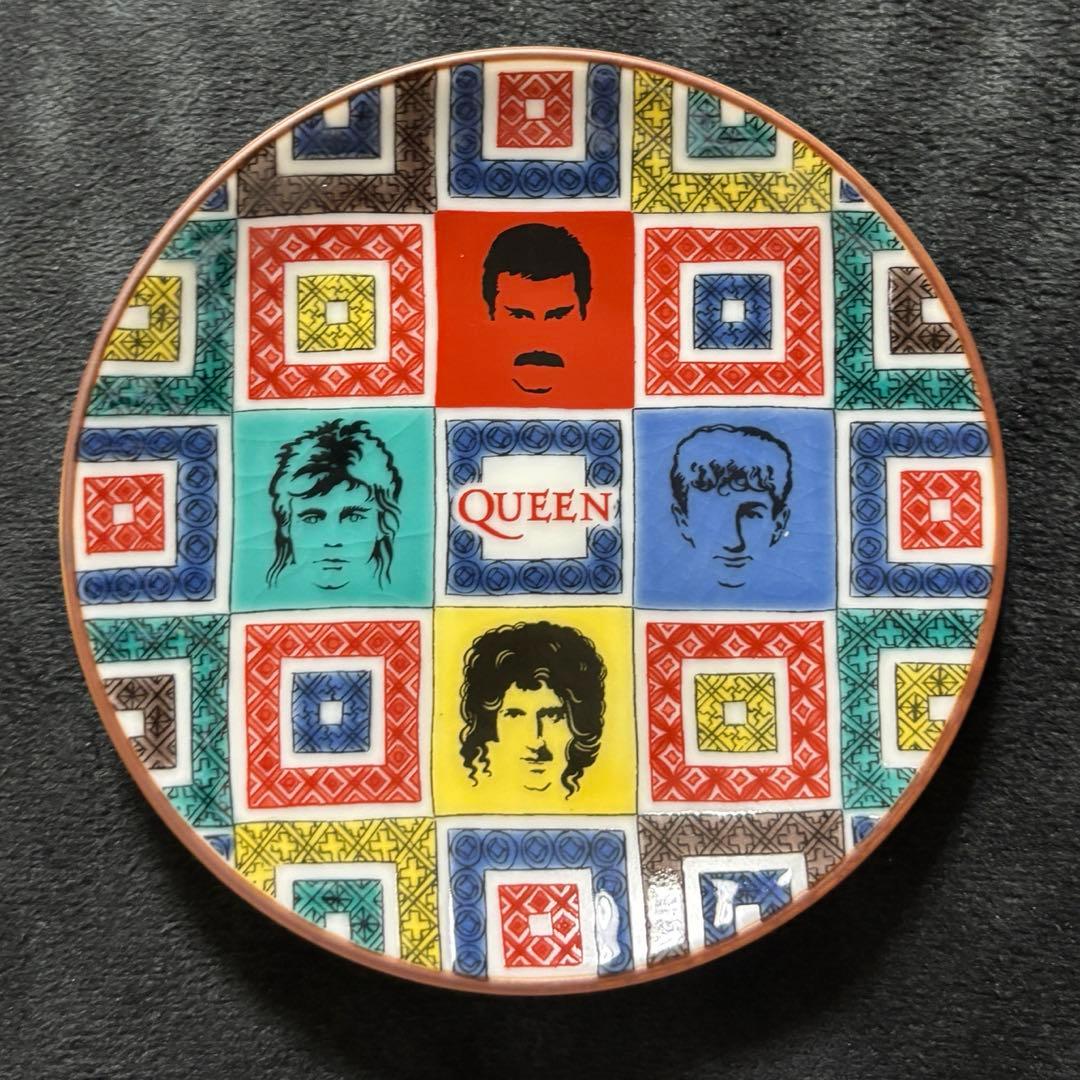 Queen クイーン　豆皿　九谷焼　5枚 Amazon | Queen 柄 豆皿(九谷焼）クイーン フレディ マーキュリー