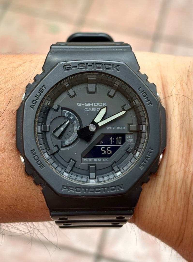 売り切り激安)Karl Kaniメンズ時計 黒アバランチ好きに