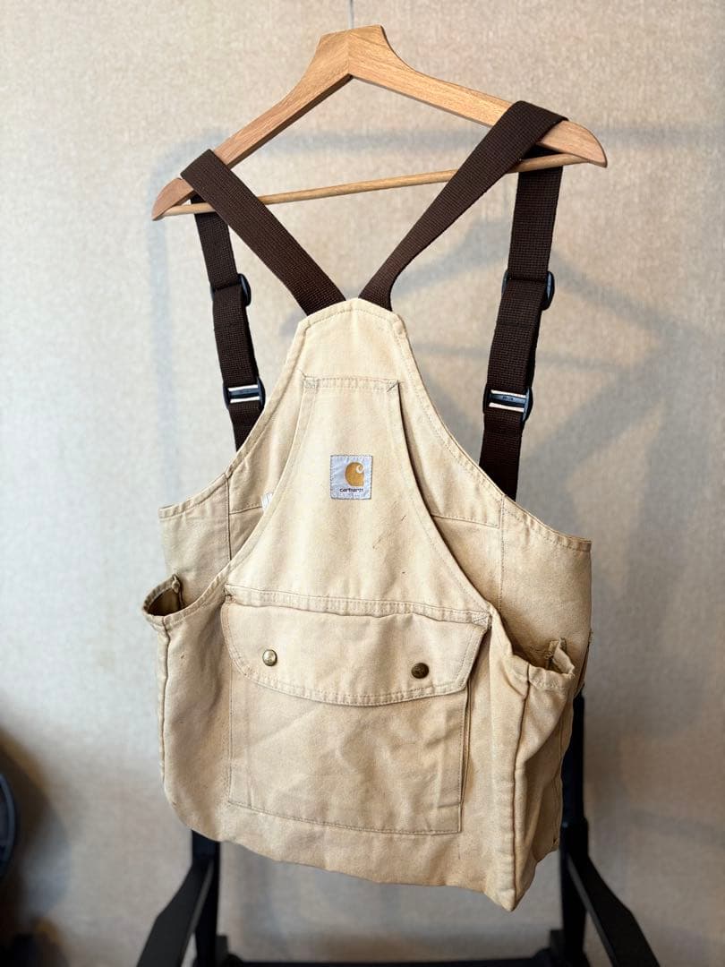 80s carhartt ゲームベスト ハンティングベスト ダック地 - メルカリ