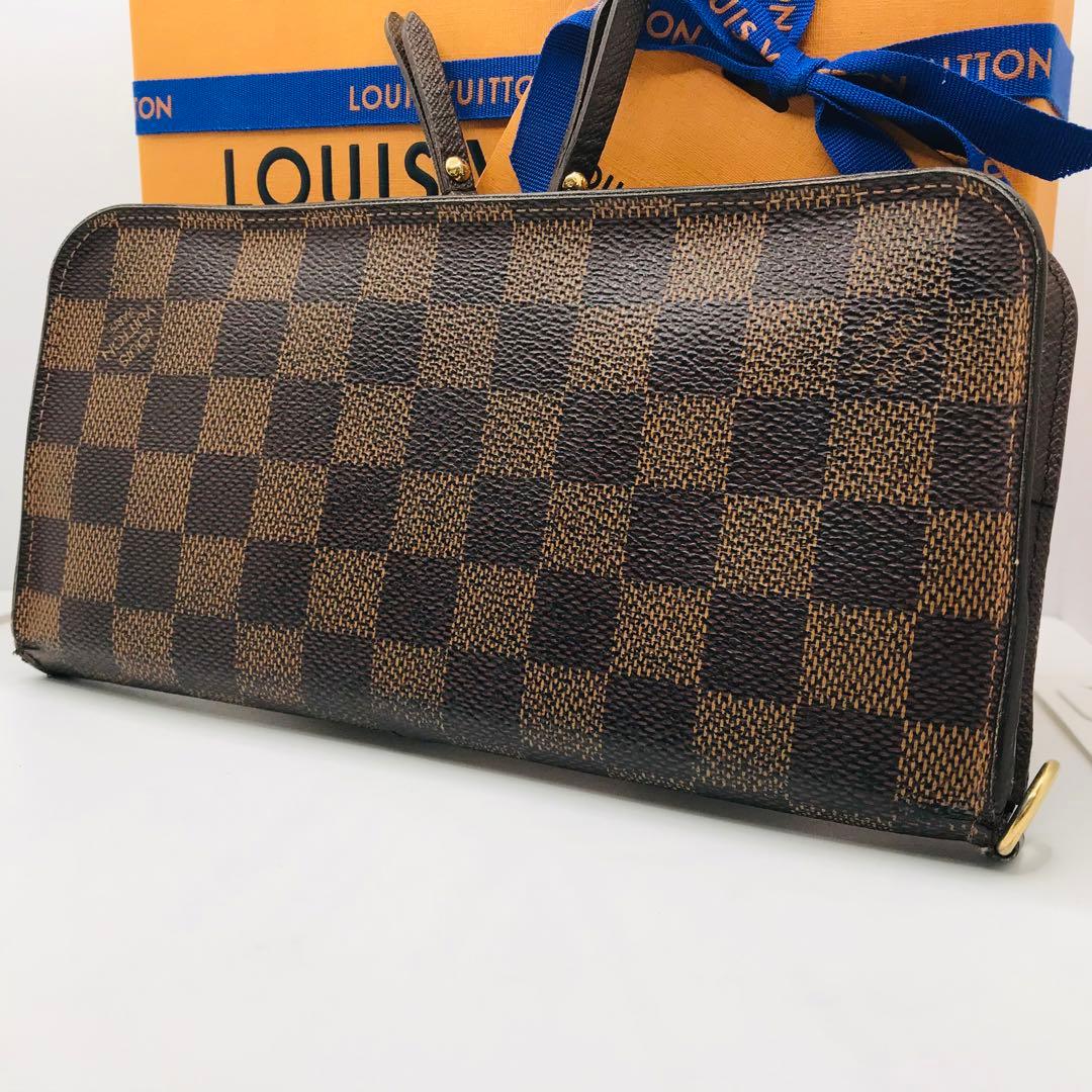 ルイヴィトン✨ダミエ エベヌ ポルトフォイユ アンソリット 二つ折り