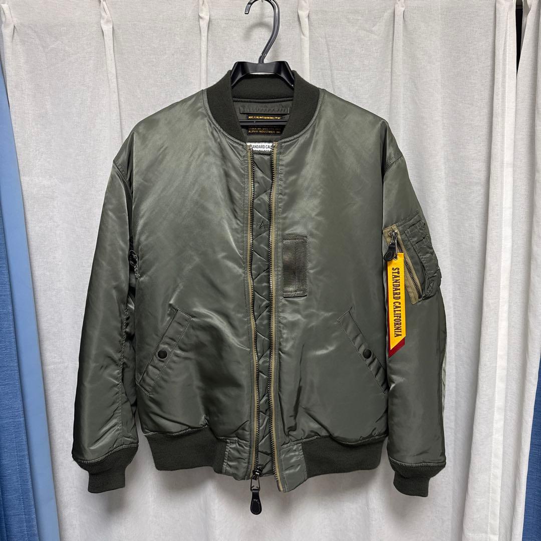 【週末限定価格】Alpha × SD MA-1 ALPHA/別注 LEATHERETTE MA-1｜Daytona Park(FREAK'S STORE公式通販)