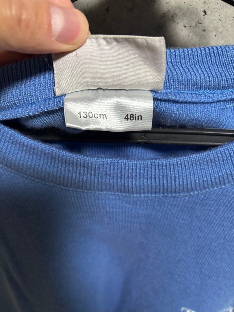 ENNOY ROUND NECK PULLOVER 水色ブルーエンノイ ニット - メルカリ