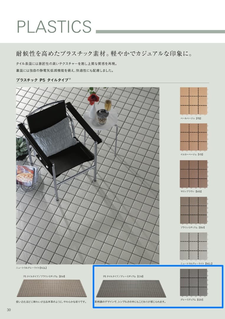 4箱目/全10箱 クレガーレ (しま様専用) 400枚セット プラタイルGM色