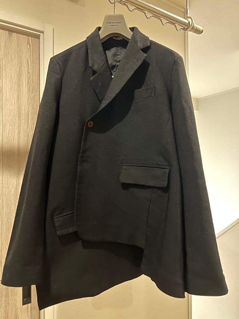 山口一郎着用】コムデギャルソン ポリ縮捻れジャケット - メルカリ
