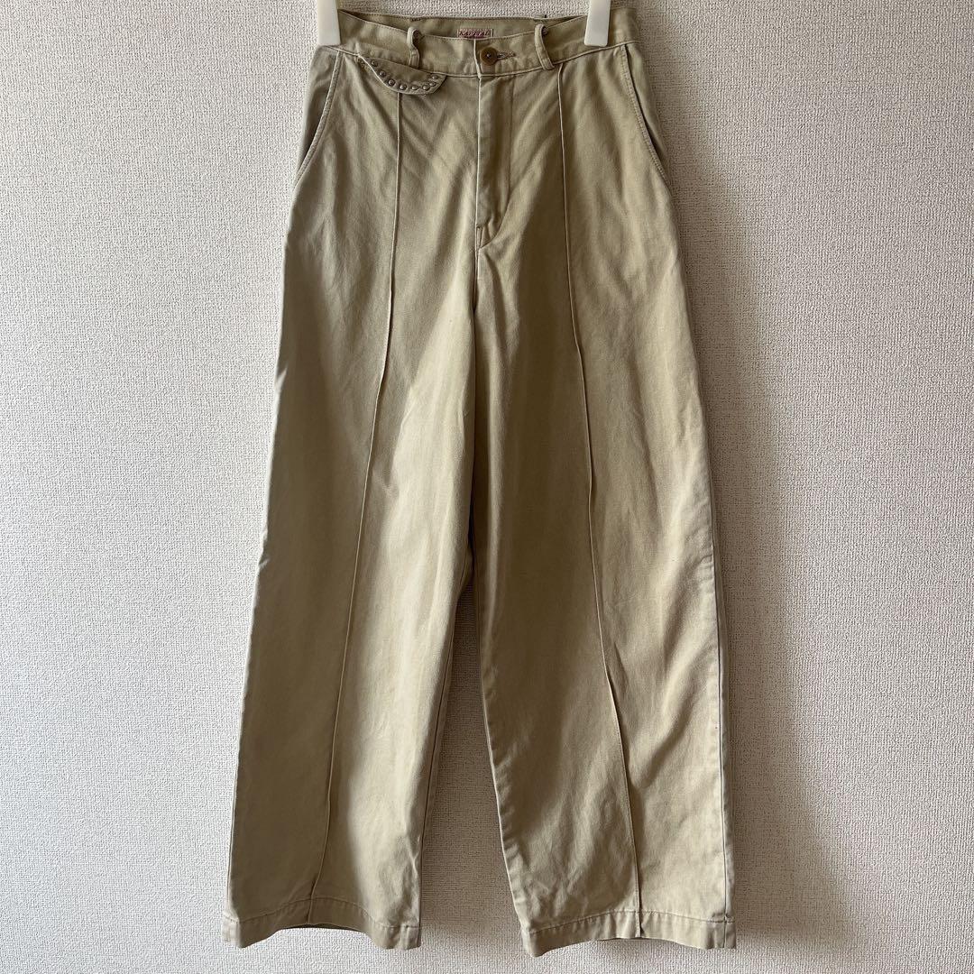 Kapital チノ　ブギーデイバギーパンツ サイズ0 チノ ブギーデイバギーパンツ | KAPITAL