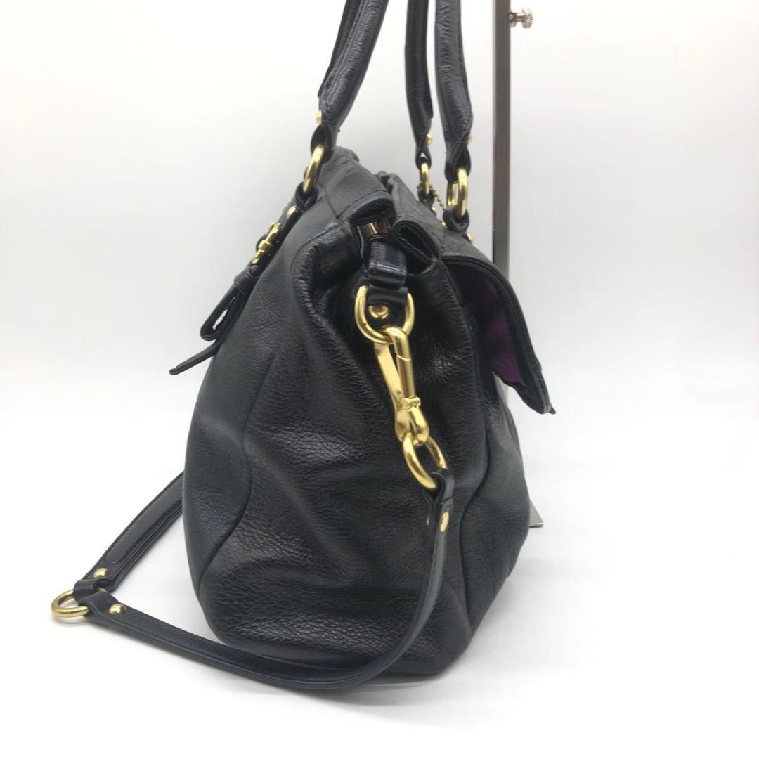 コーチ COACH ショルダーバッグ ハンドバッグ 2way 馬車ロゴ レザー