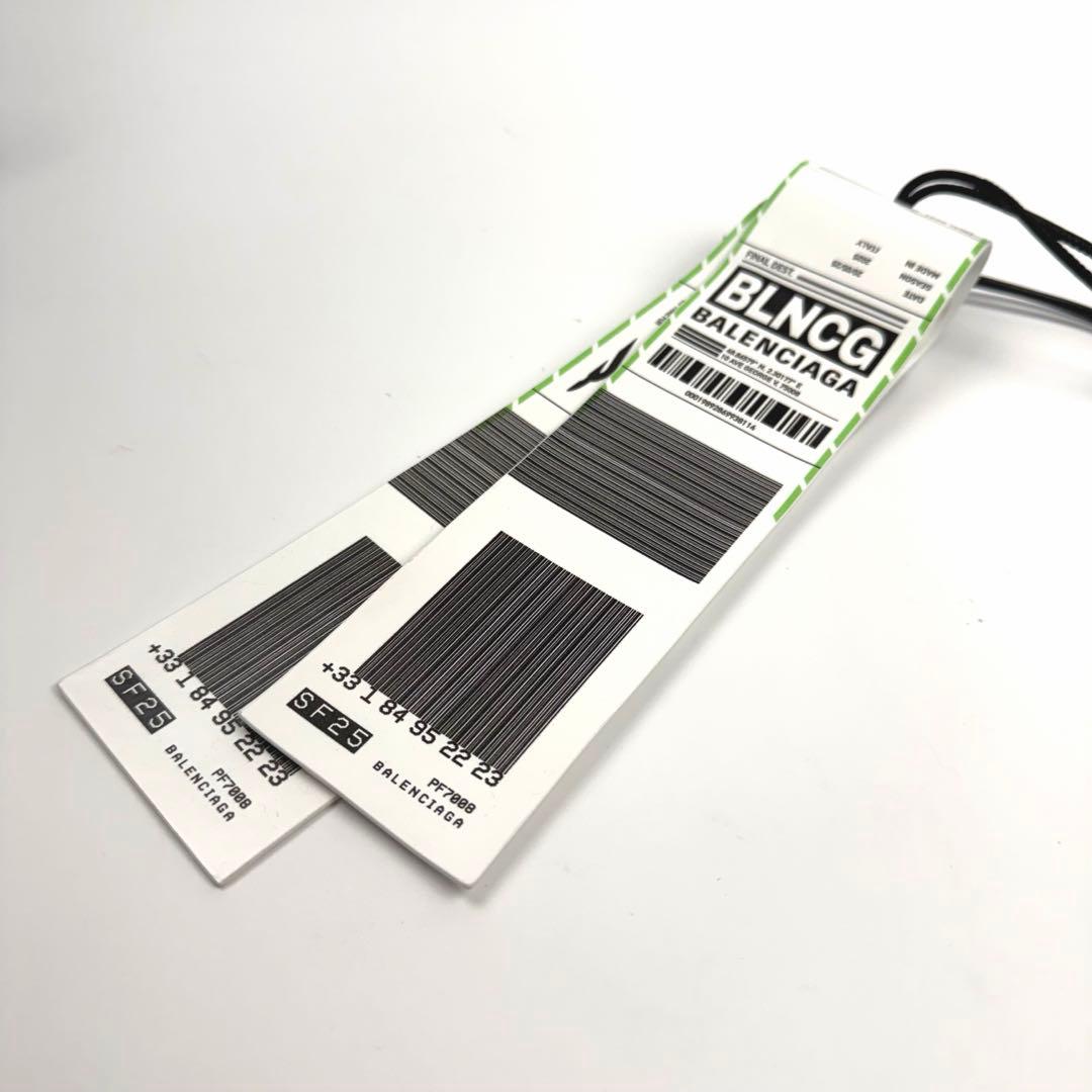 新品未使用】BALENCIAGA バレンシアガ チャーム キーリング バゲージ