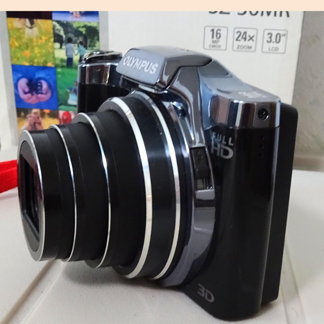 極美品 OLYMPUS SZ-30MR 光学24倍ズーム 予備電池5個付完動品 - メルカリ