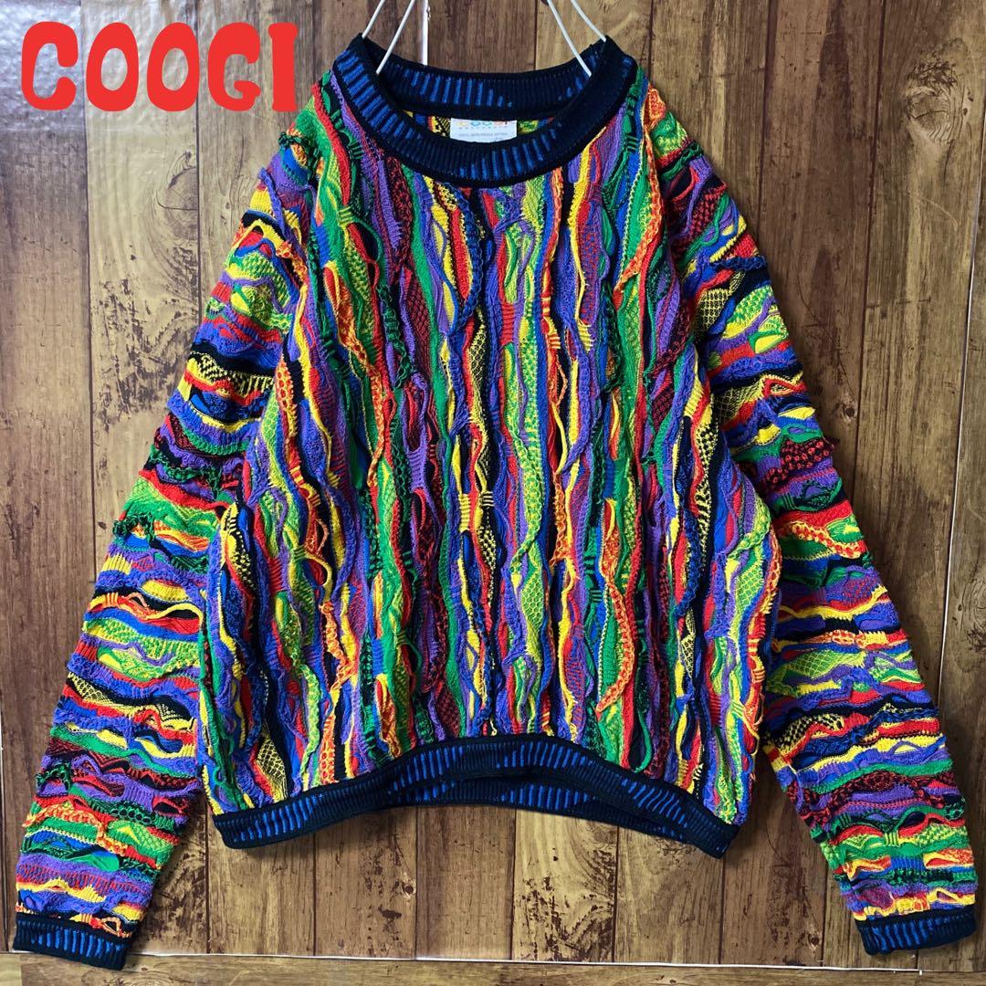 希少 クージー COOGI ニット 3d セーター 短丈 90s - メルカリ