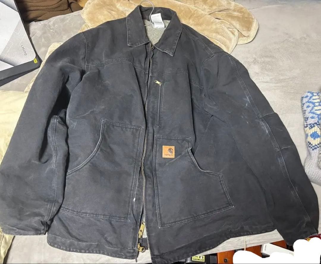 Carhartt ブラック C61 CarHartt(カーハート) サンドストーンリッジコートC61 DKB C61 DKB