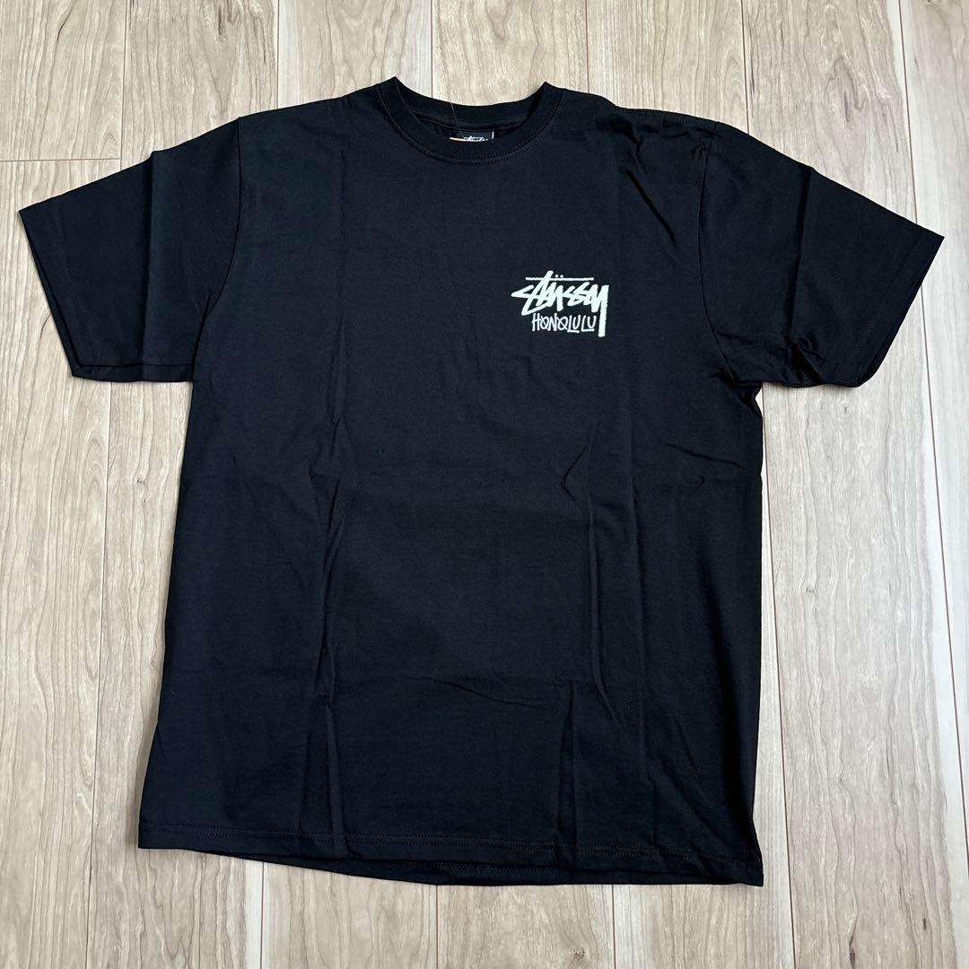 新品】Stussy ステューシー ホノルル 限定Tシャツ ブラック M - メルカリ