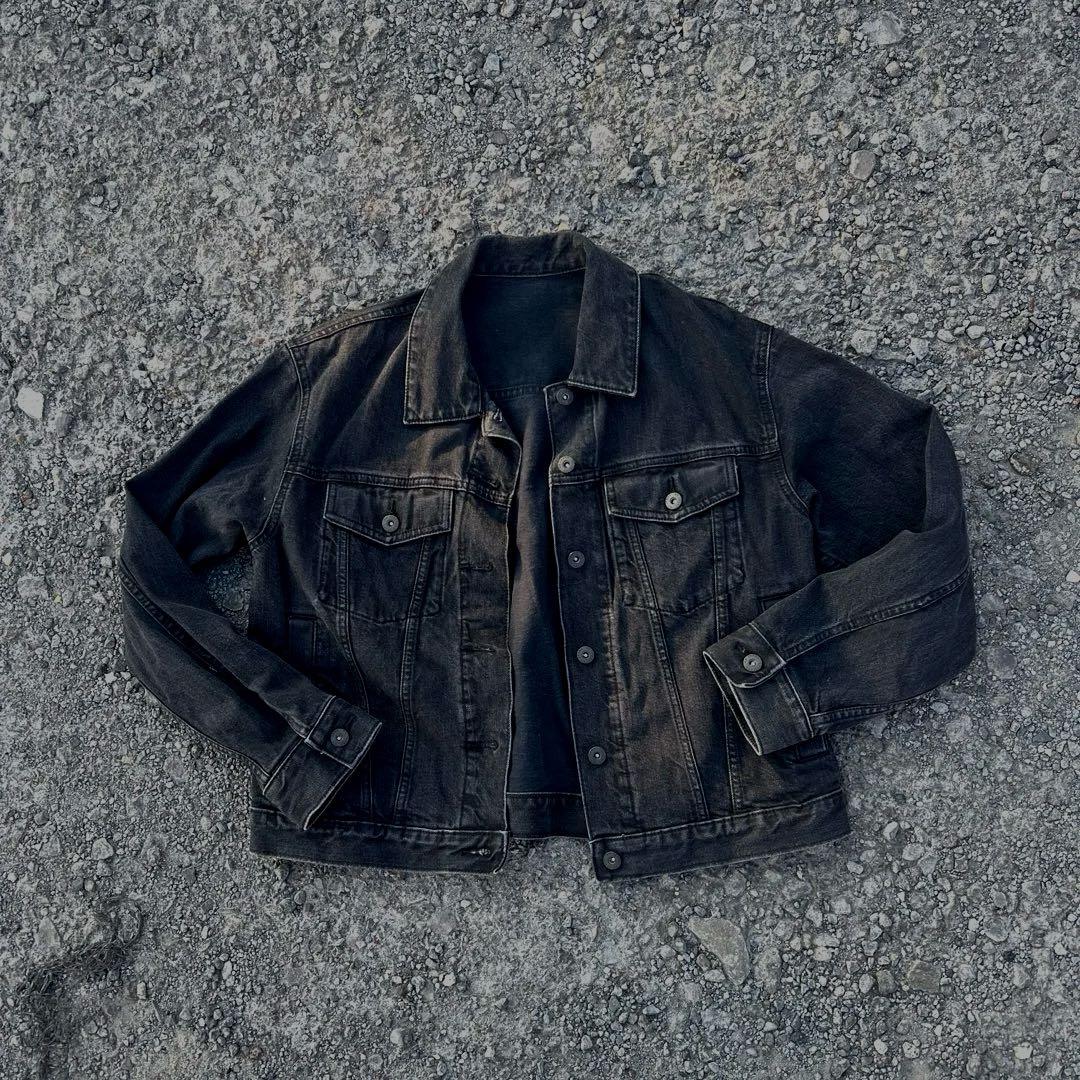 00s archive vkei opium y2k 短丈デニムジャケットお兄系 - メルカリ