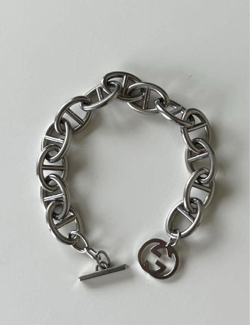 GUCCI オールドグッチ シェーヌダンクル - メルカリ