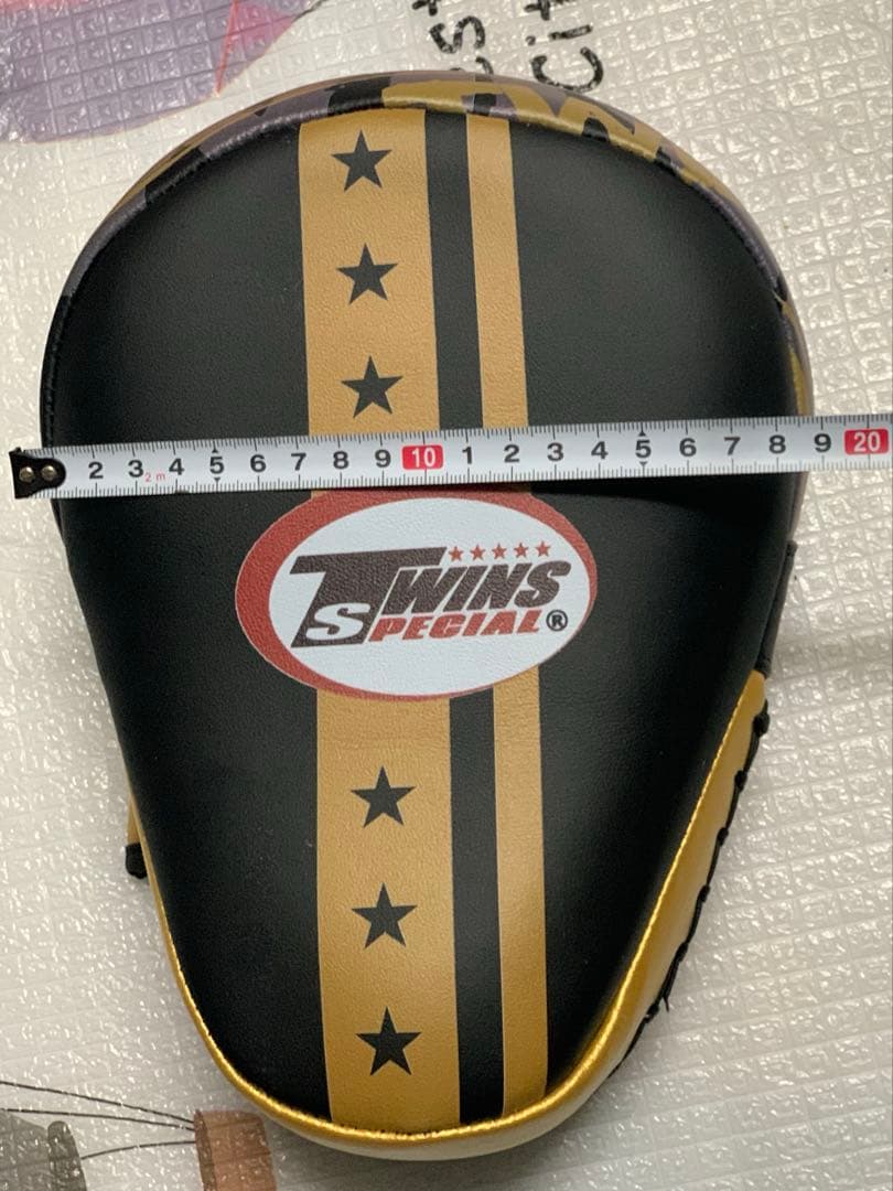 TWINS ペアパンチミット 金 ゴールド 黒