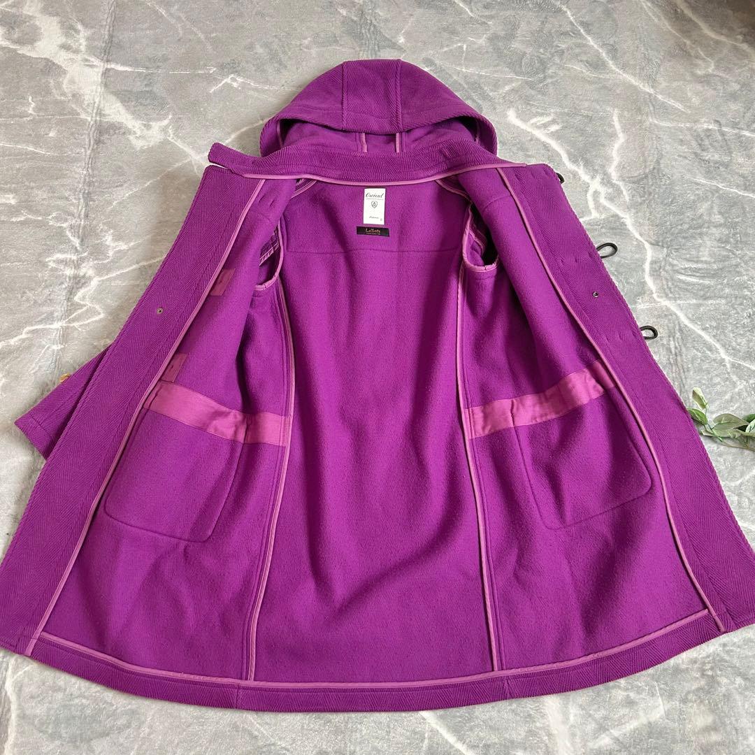 極美品⁂希少色⁂オーシバル⁂ロングダッフルコート ヘリンボーン