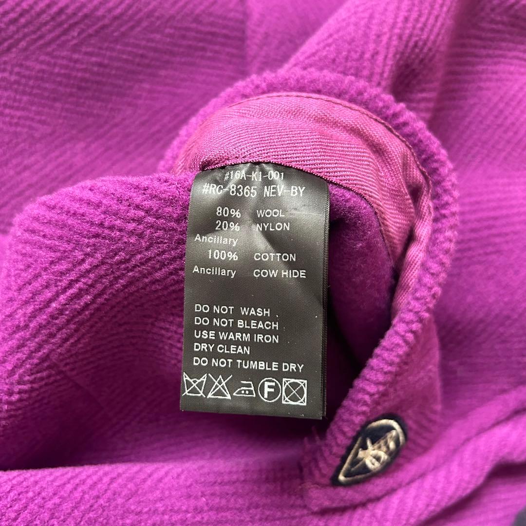 極美品⁂希少色⁂オーシバル⁂ロングダッフルコート ヘリンボーン